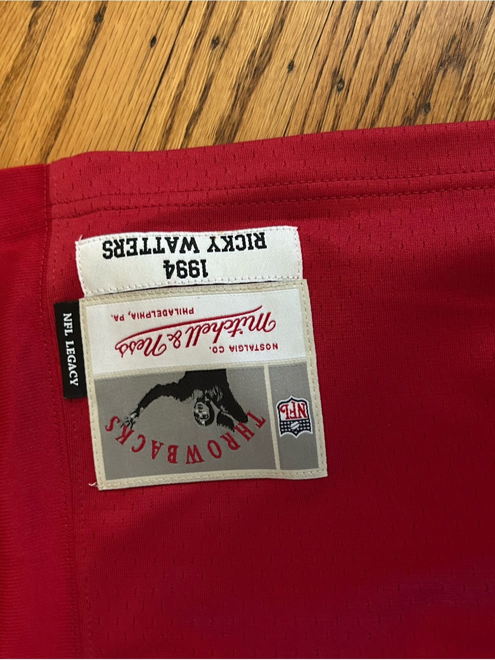 49ers #32 Ricky Watters Jersey - Picture 2 of 5